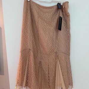 NWT Dana Buchman lace skirt